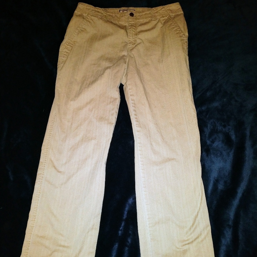 Beige khakis size 8